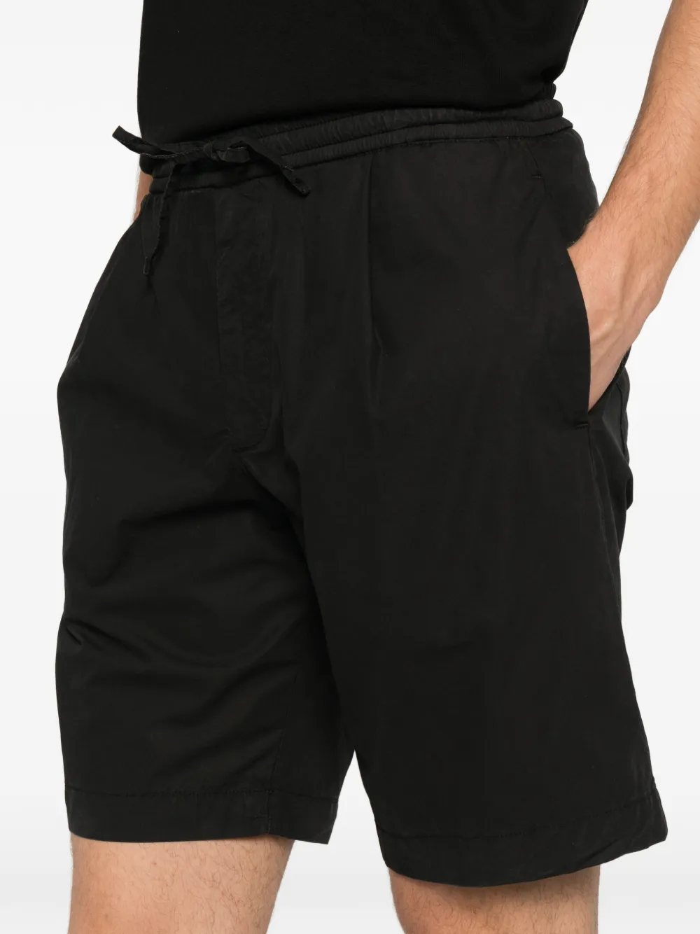 michael coal Shorts met trekkoord Zwart