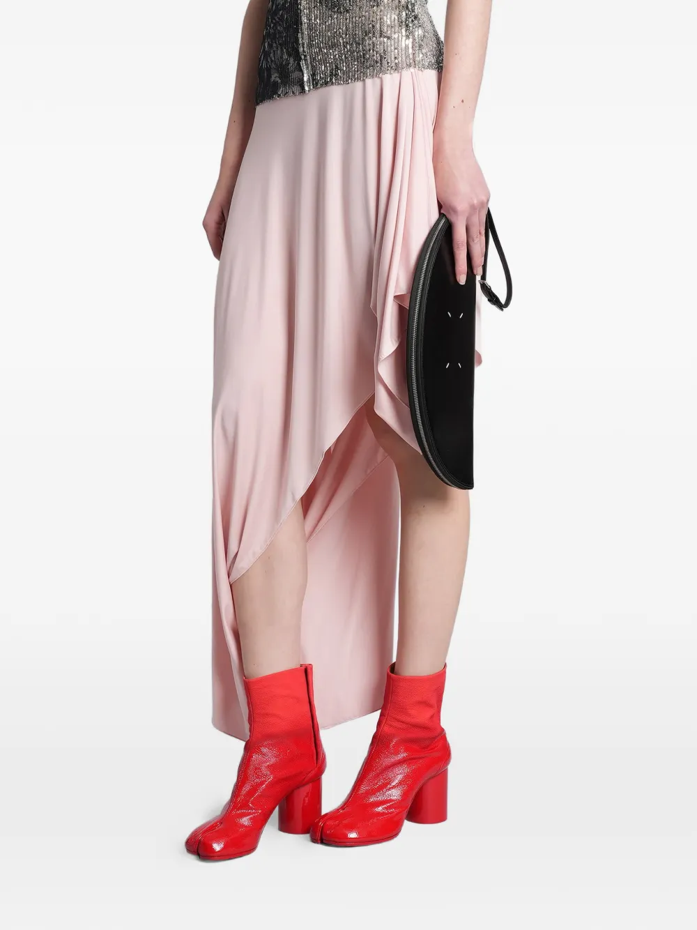 Maison Margiela Asymmetrische rok Rood