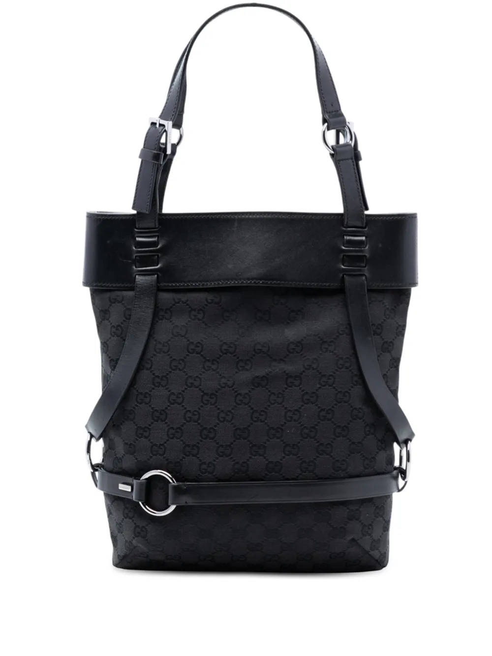 Gucci Pre-Owned 2000-2015 GG Canvas tote bag - Nero