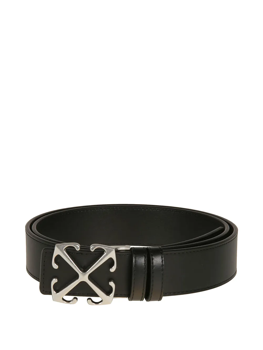 Off-White Arrow leather belt - Black