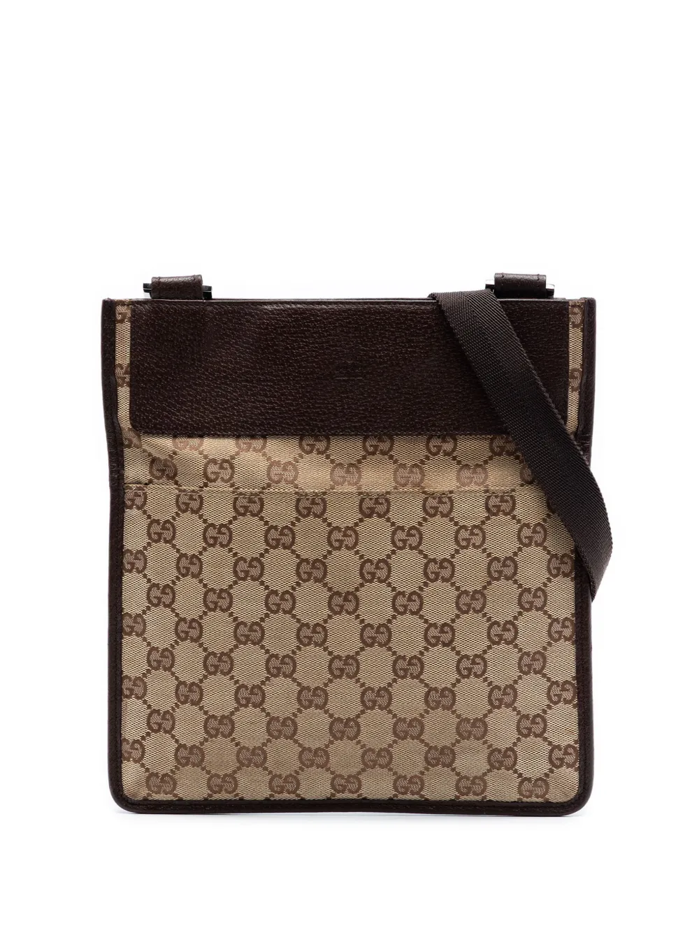 Gucci Pre-Owned 2000-2015 GG Canvas crossbody bag - Toni neutri