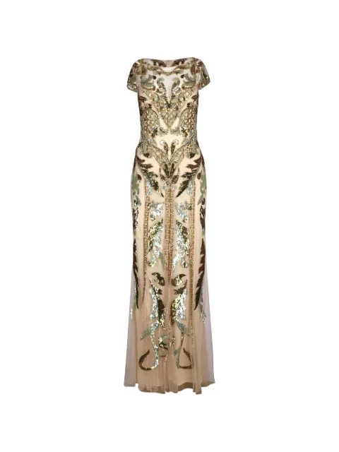 Temperley London Novella sequin-embellished maxi dress