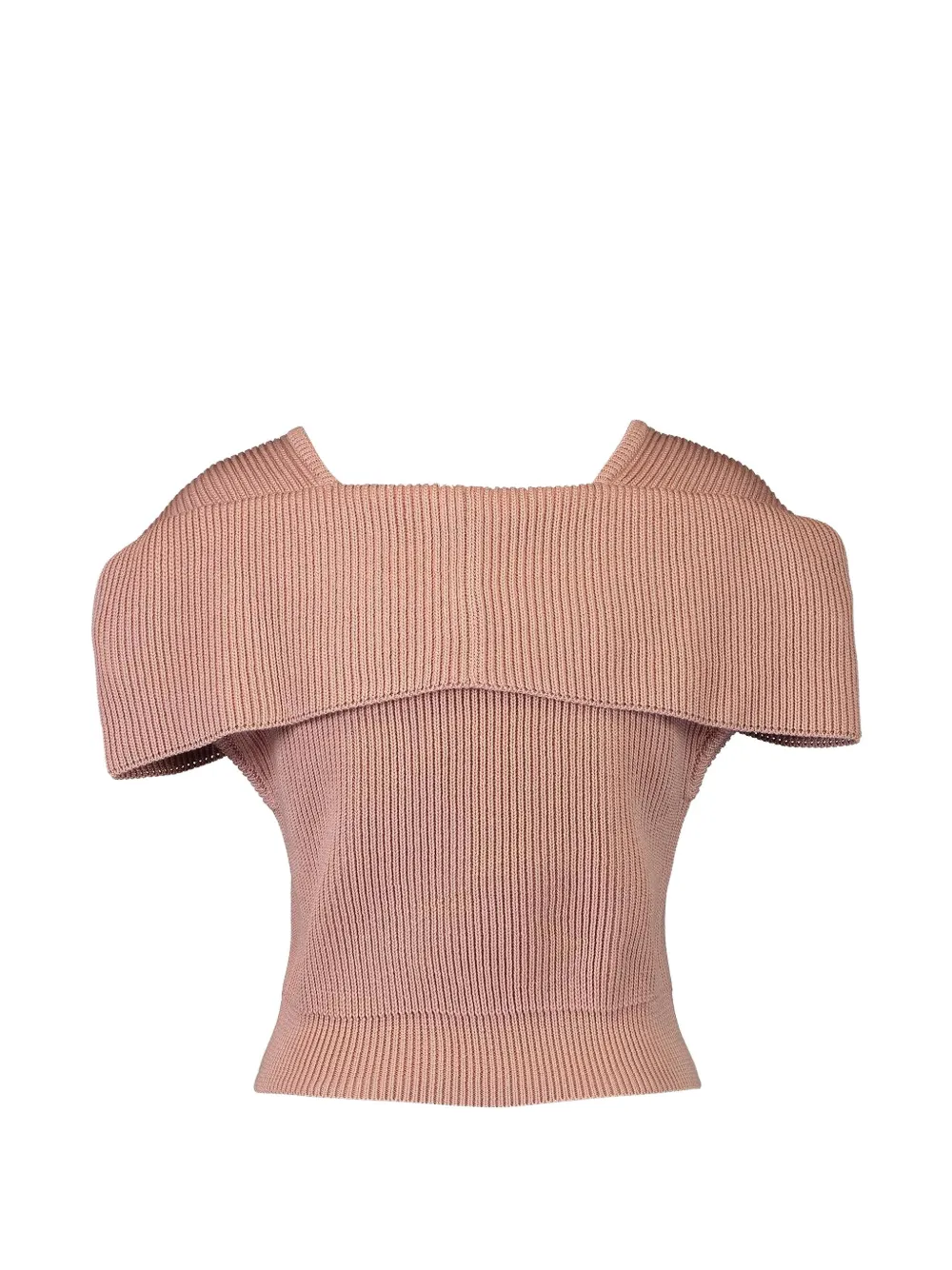 Chloé Button-up top met omgeslagen kraag Roze