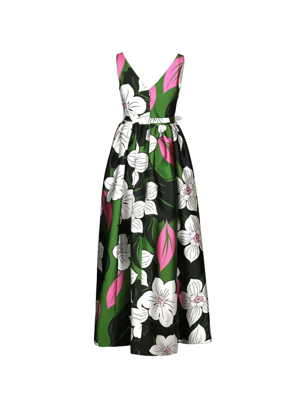 Borgo De Nor Isabella floral-print maxi dress - Verde