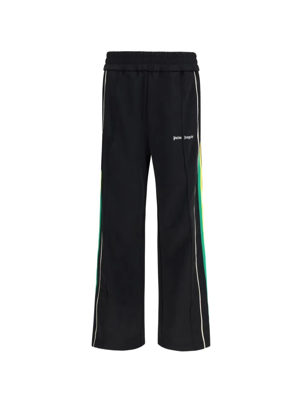 Palm Angels logo-print side-stripe track pants - Nero