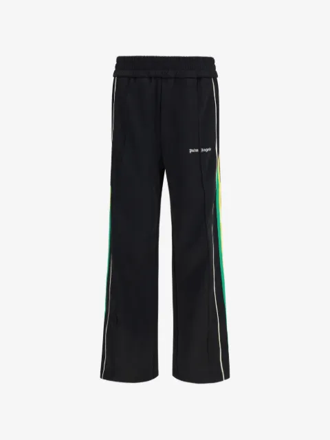 Palm Angels logo-print side-stripe track pants
