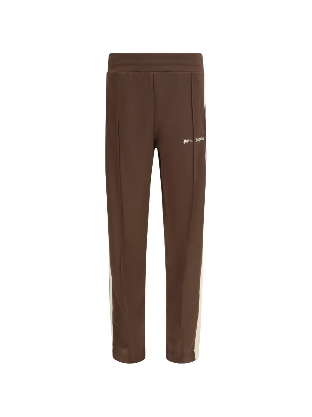 Palm Angels logo-print side-stripe track pants - Marrone