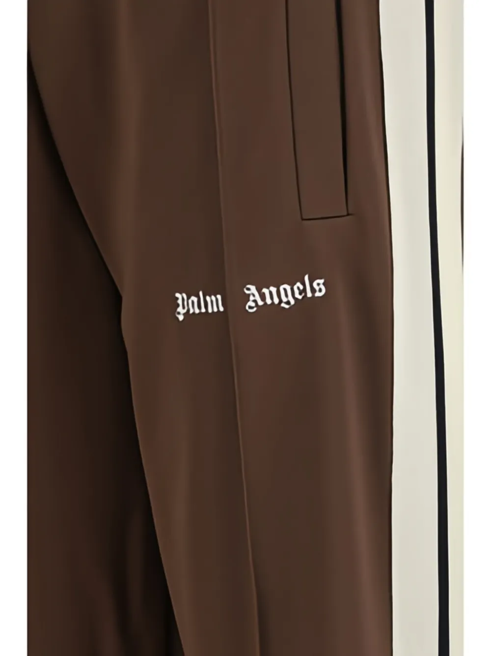 Palm Angels Trainingsbroek met zijstreep Bruin