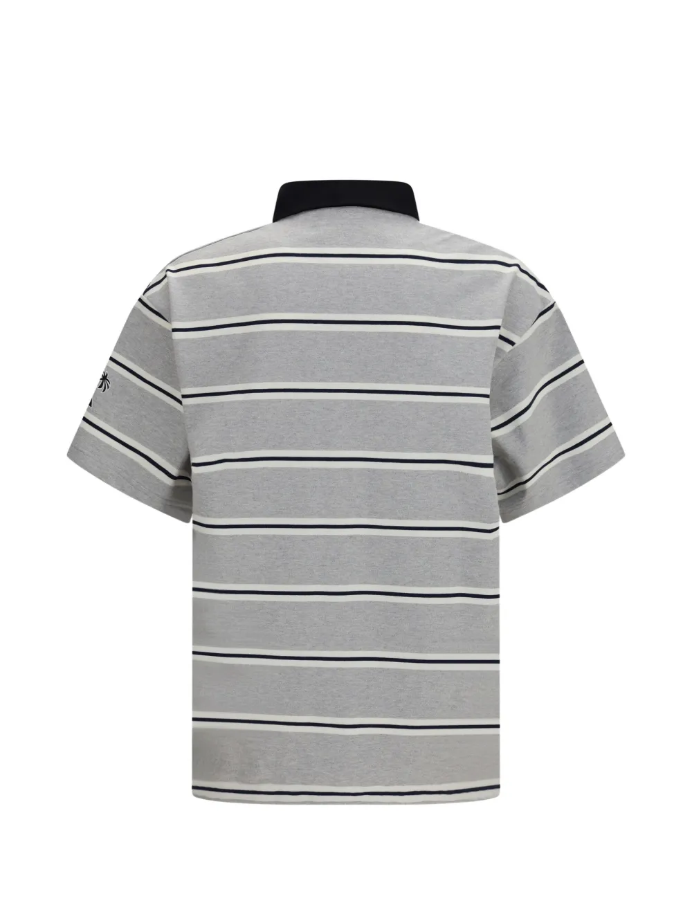Palm Angels Poloshirt met logoprint Grijs