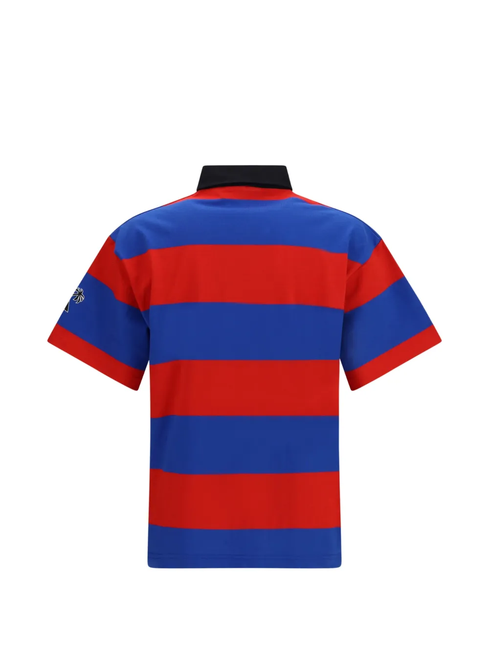 Palm Angels Poloshirt met logoprint Blauw