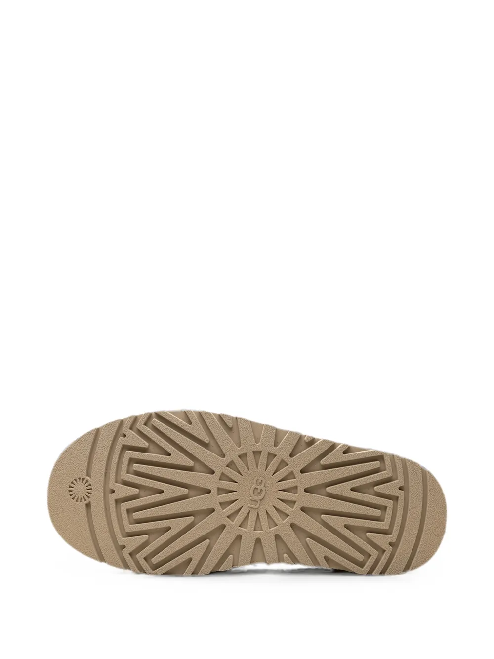 UGG Disquette shearling-trim mules Grijs