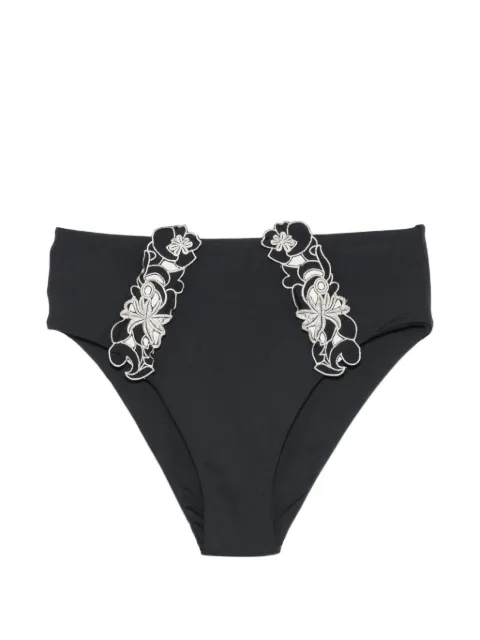 TWINSET bikini bottom con bordado floral
