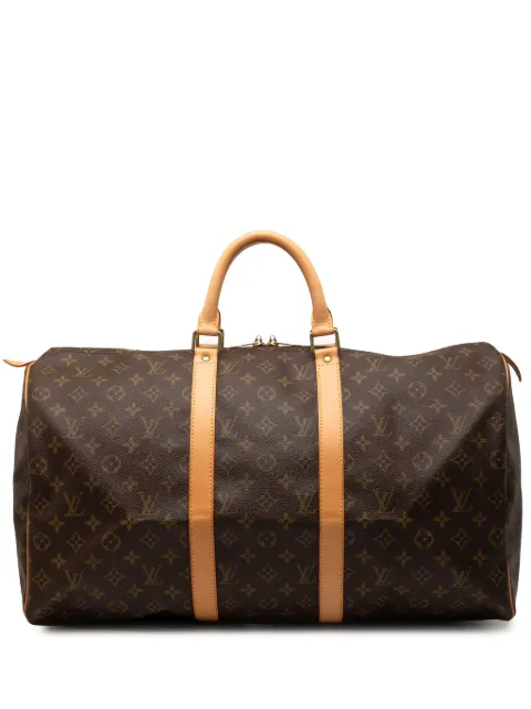 Louis Vuitton Pre-Owned 2001 Monogram Keepall 50 travel bag