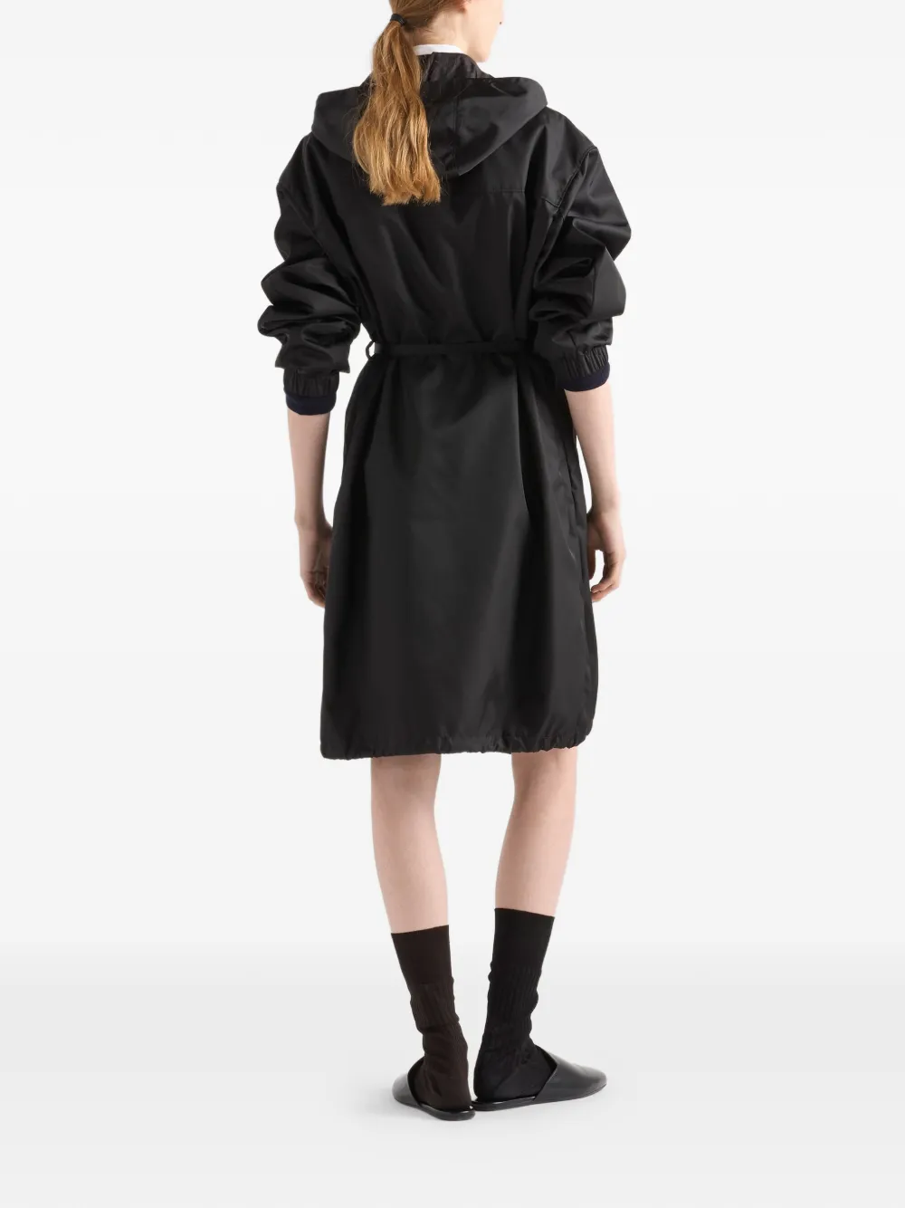  Prada Plumífero Re-nylon - Negro 