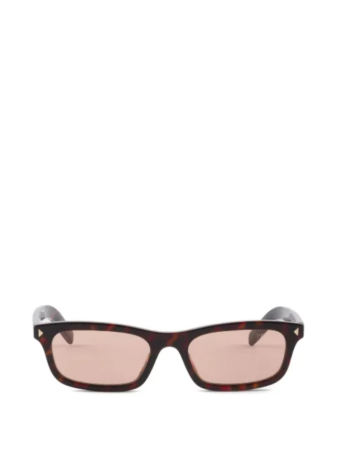 Prada Eyewear sunglasses with the iconic metal plaque