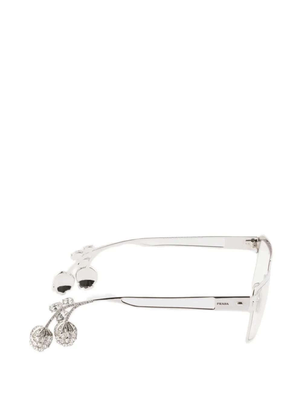 Prada Eyewear Runway zonnebril Zilver