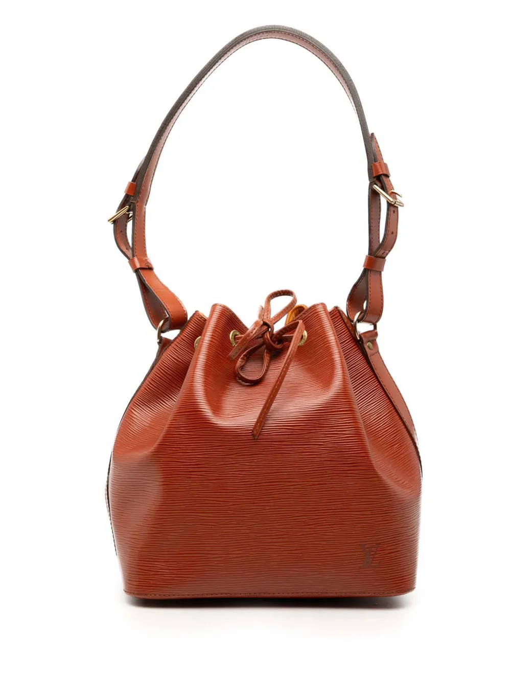 Louis Vuitton 1994 Epi Petit Noe Beuteltasche in Braun Epi-Leder