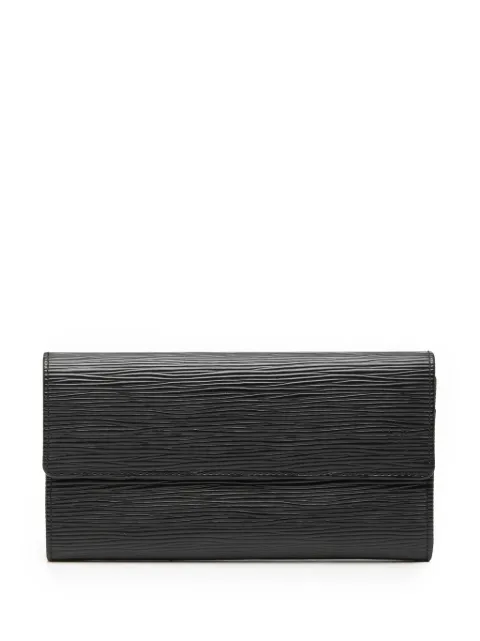 Louis Vuitton Pre-Owned cartera Porte Tresor International grande de piel Epi 2004