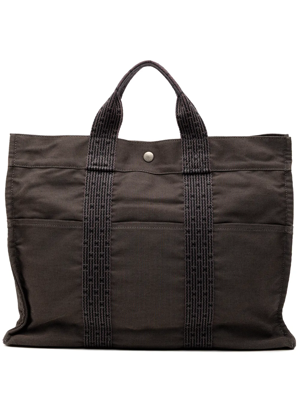 Hermès Pre-Owned 1990-2010 Canvas Herline MM tote bag - Grau