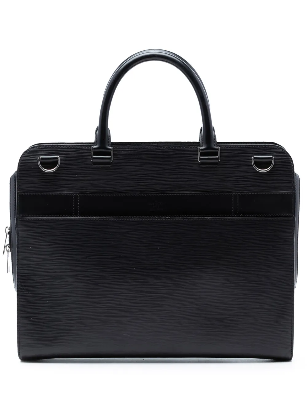 Louis Vuitton Pre-Owned 2011 Epi Bassano GM business bag - Schwarz