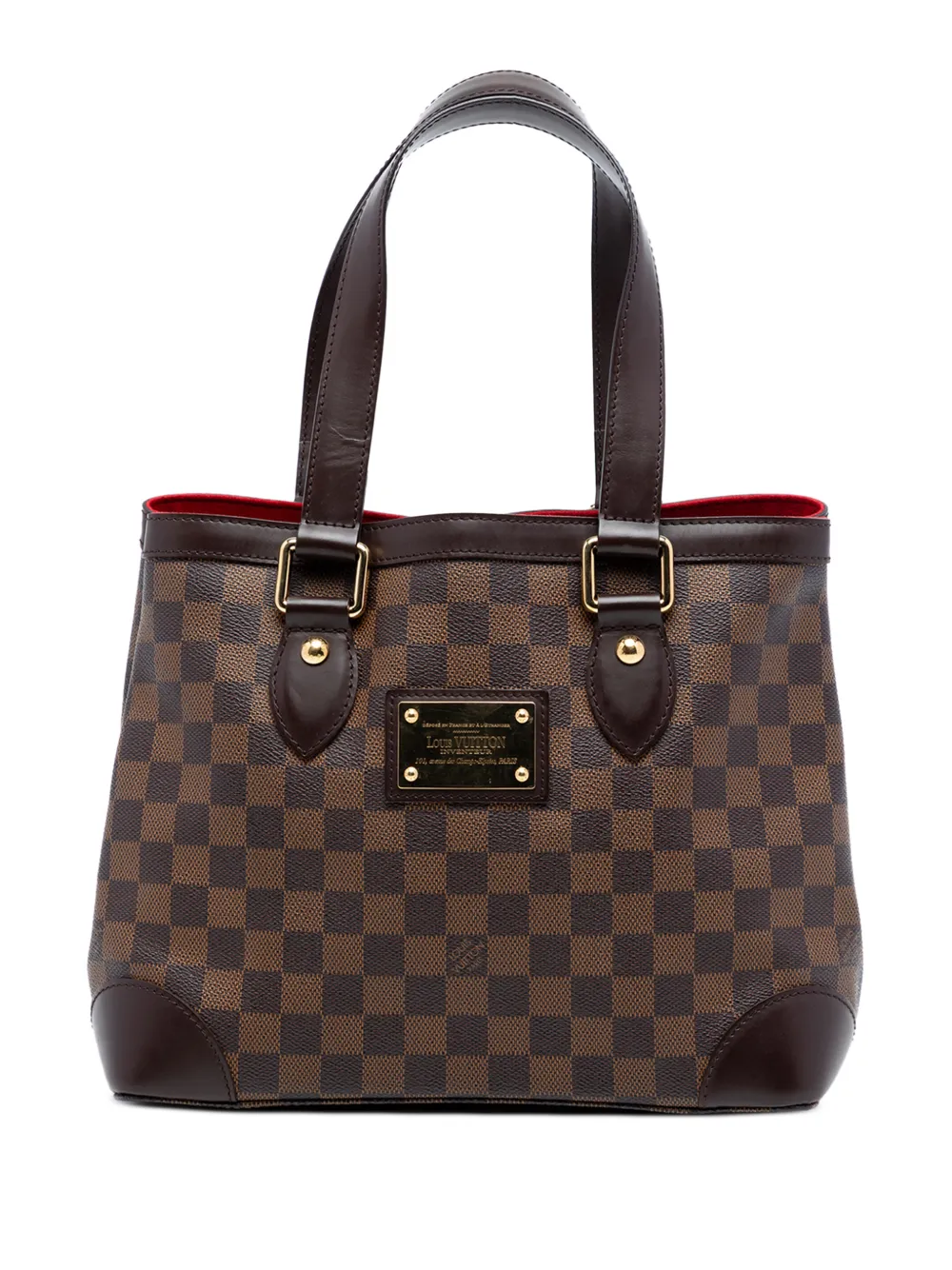 Louis Vuitton Pre-Owned 2007 Damier Ebene Hampstead PM tote bag - Marrone