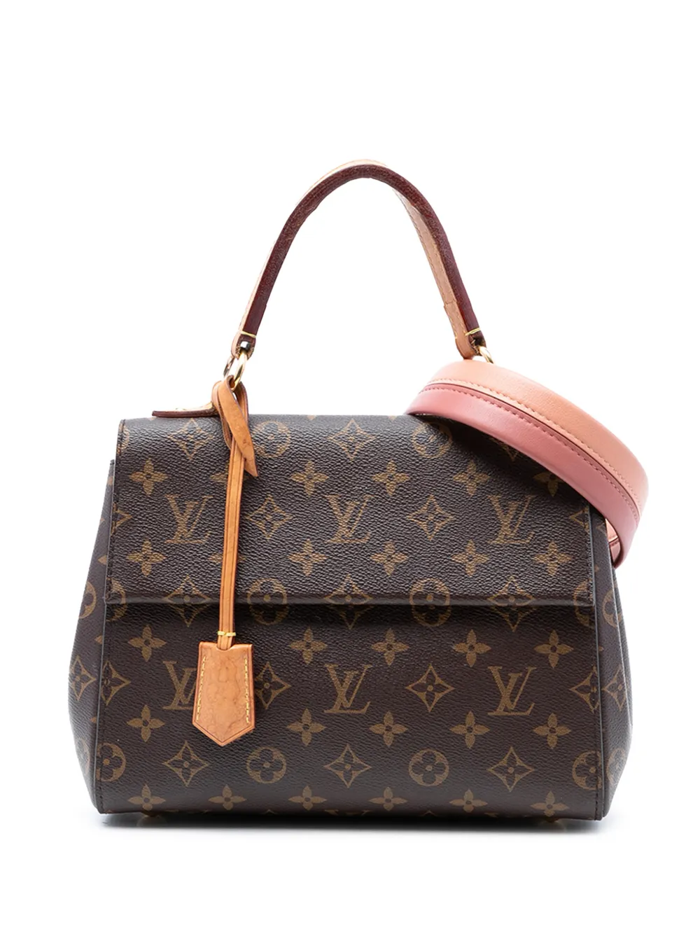 Louis Vuitton Pre-Owned 2018 Monogram Cluny BB satchel - Marrone