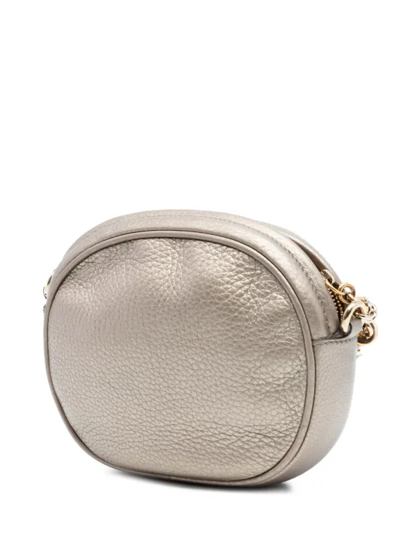 Gucci Pre-Owned 2016-2026 ミニ メタリック ぺブルカーフ ソーホー 
