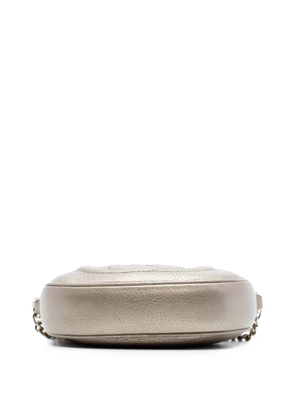 Gucci Pre-Owned 2016-2026 ミニ メタリック ぺブルカーフ ソーホー 