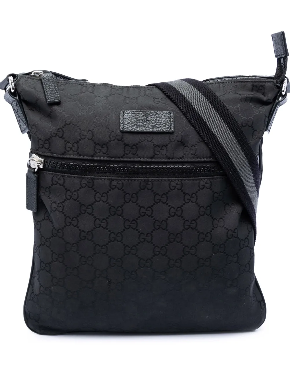 Gucci Pre-Owned 2016-2025 GG Nylon crossbody bag - Nero