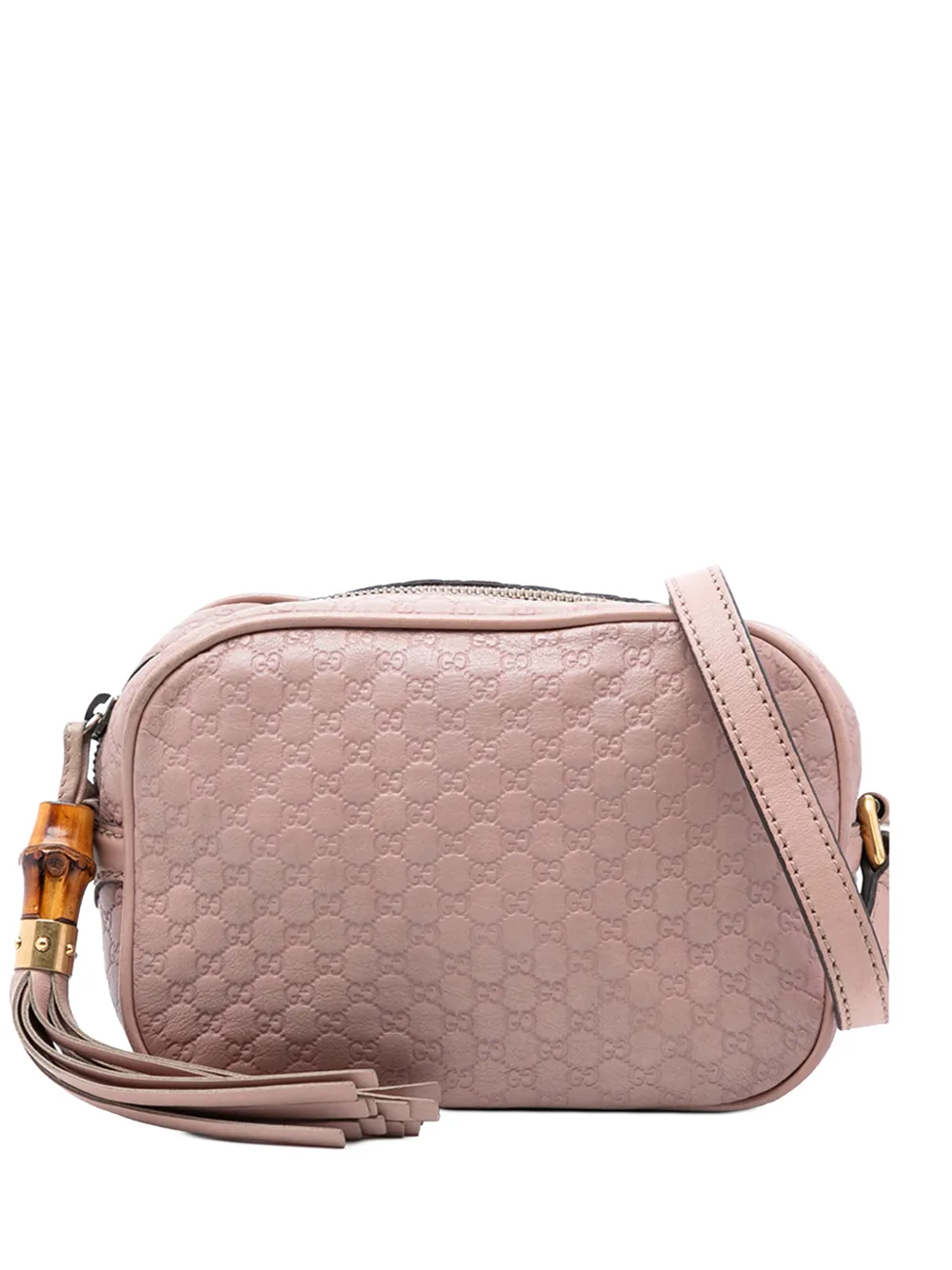 Gucci Pre-Owned 2016-2026 Microguccissima Sunshine Disco Camera Bag crossbody bag - Rosa