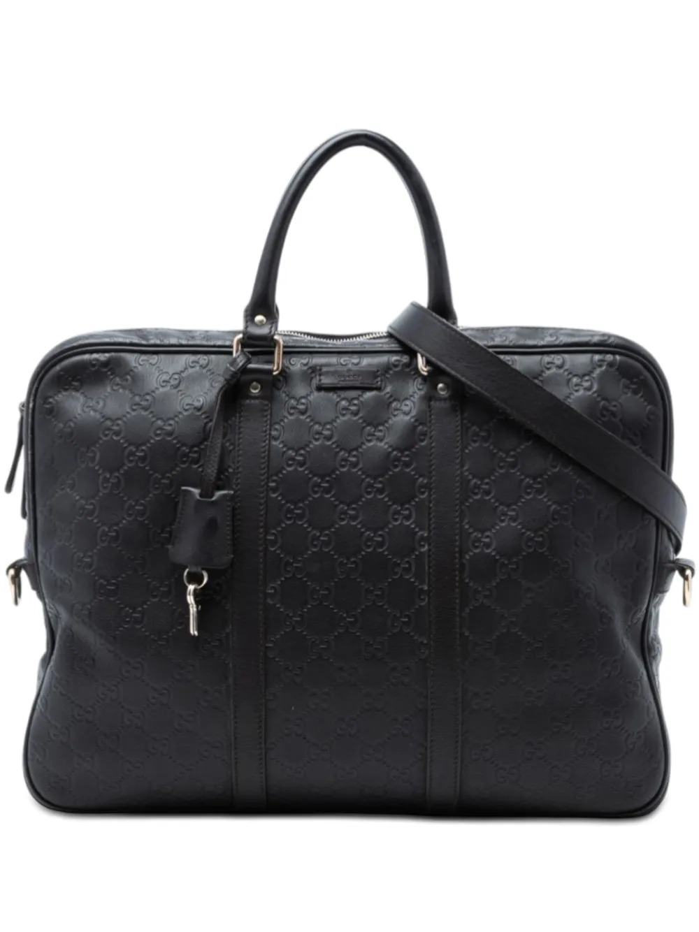 Gucci Pre-Owned 2016-2025 Guccissima business bag - Schwarz