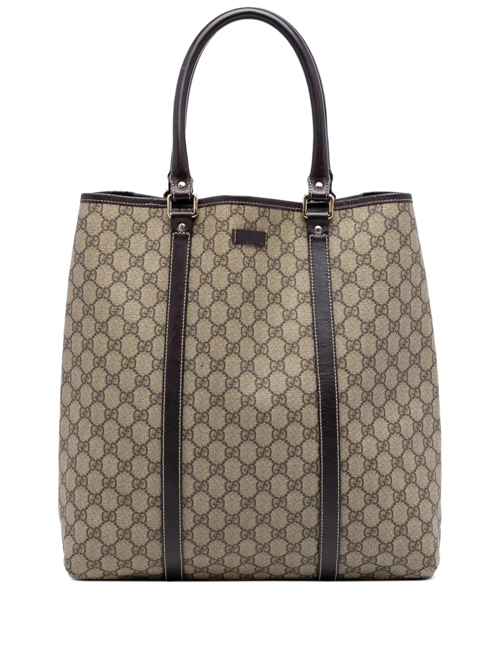 Gucci Pre-Owned 2016-2025 GG Supreme Joy Vertical tote bag - Toni neutri