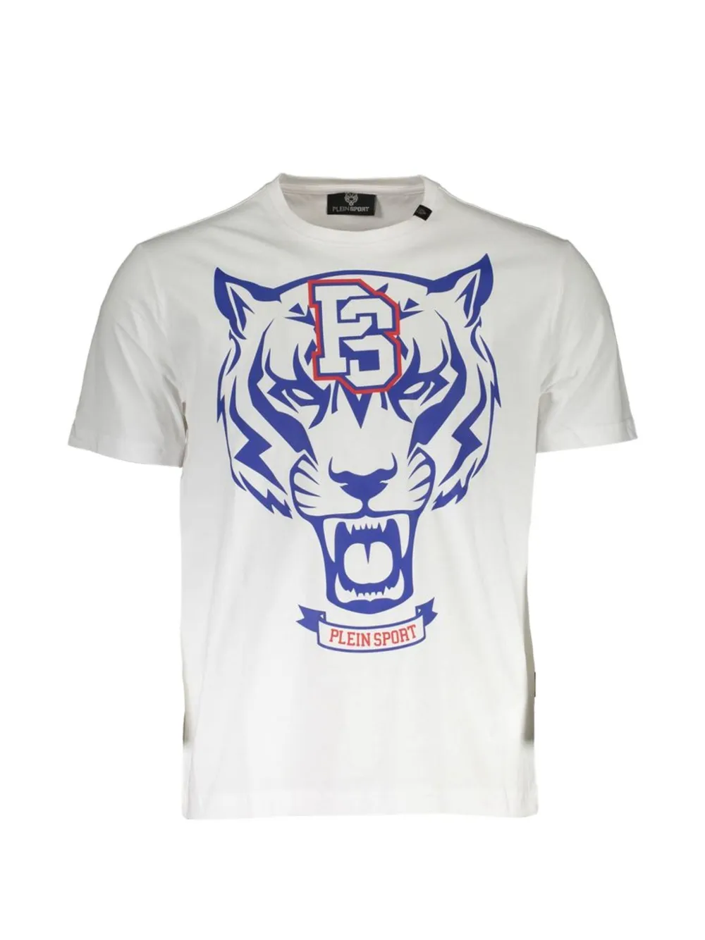 Plein Sport tiger-head print T-shirt - Weiß