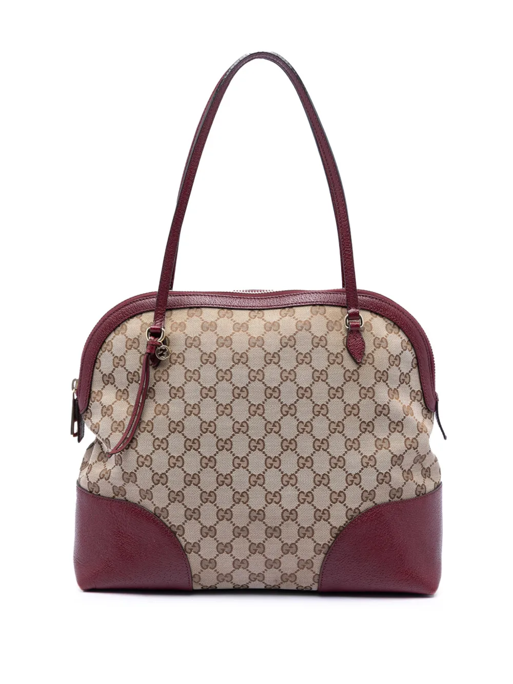 Gucci Pre-Owned 2016-2026 Medium GG Canvas Bree Dome tote bag - Toni neutri