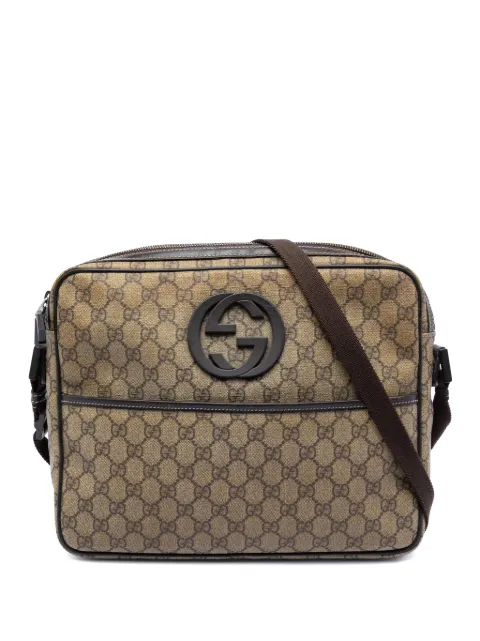 Gucci Pre-Owned 2016-2026 GG Supreme Interlocking G crossbody bag