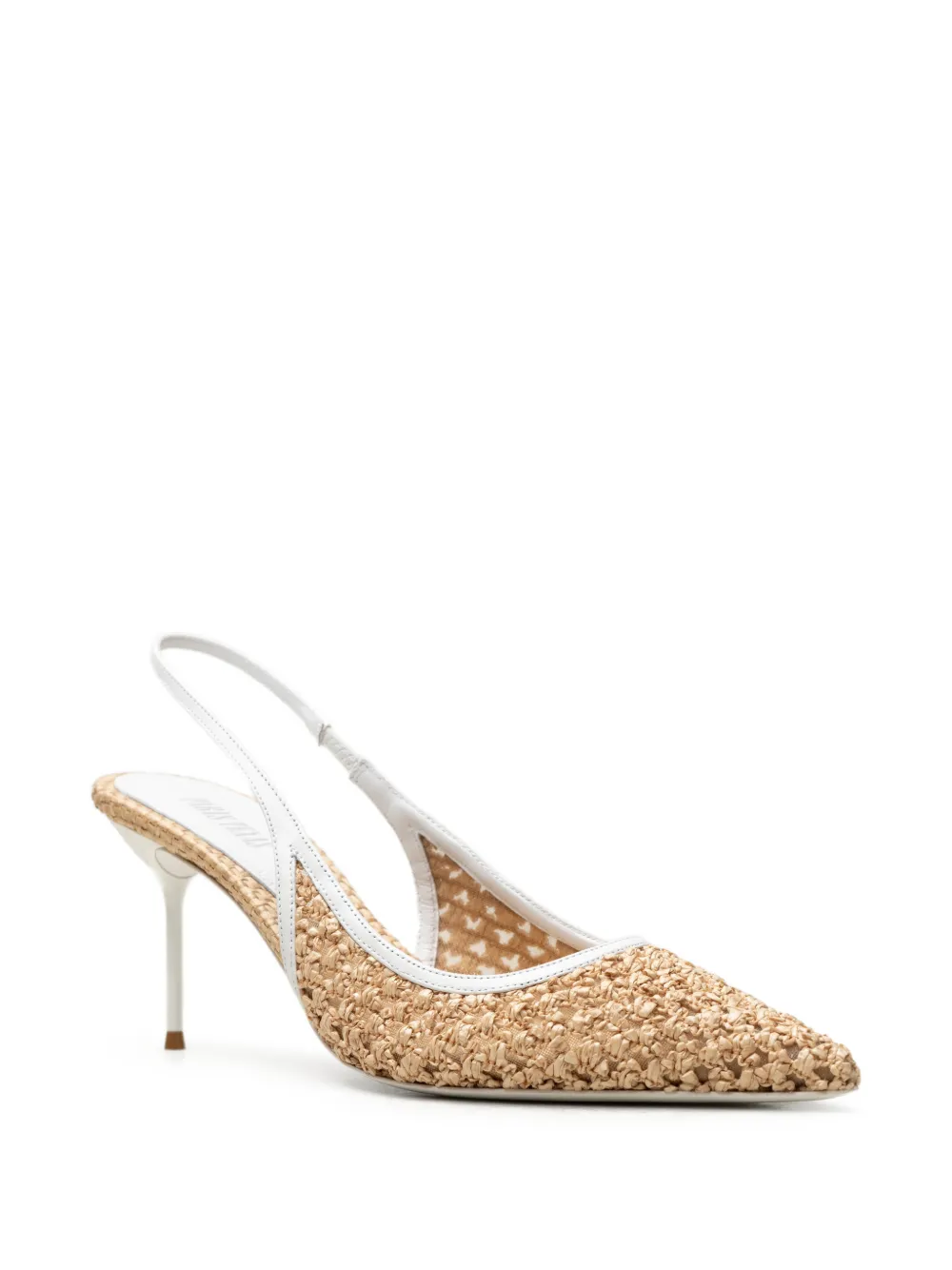 Paris Texas Lidia slingback pumps Beige
