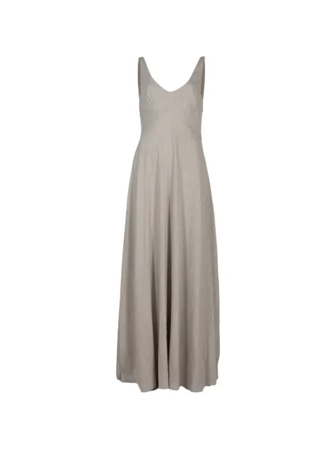 STAUD Madison V-neck maxi dress