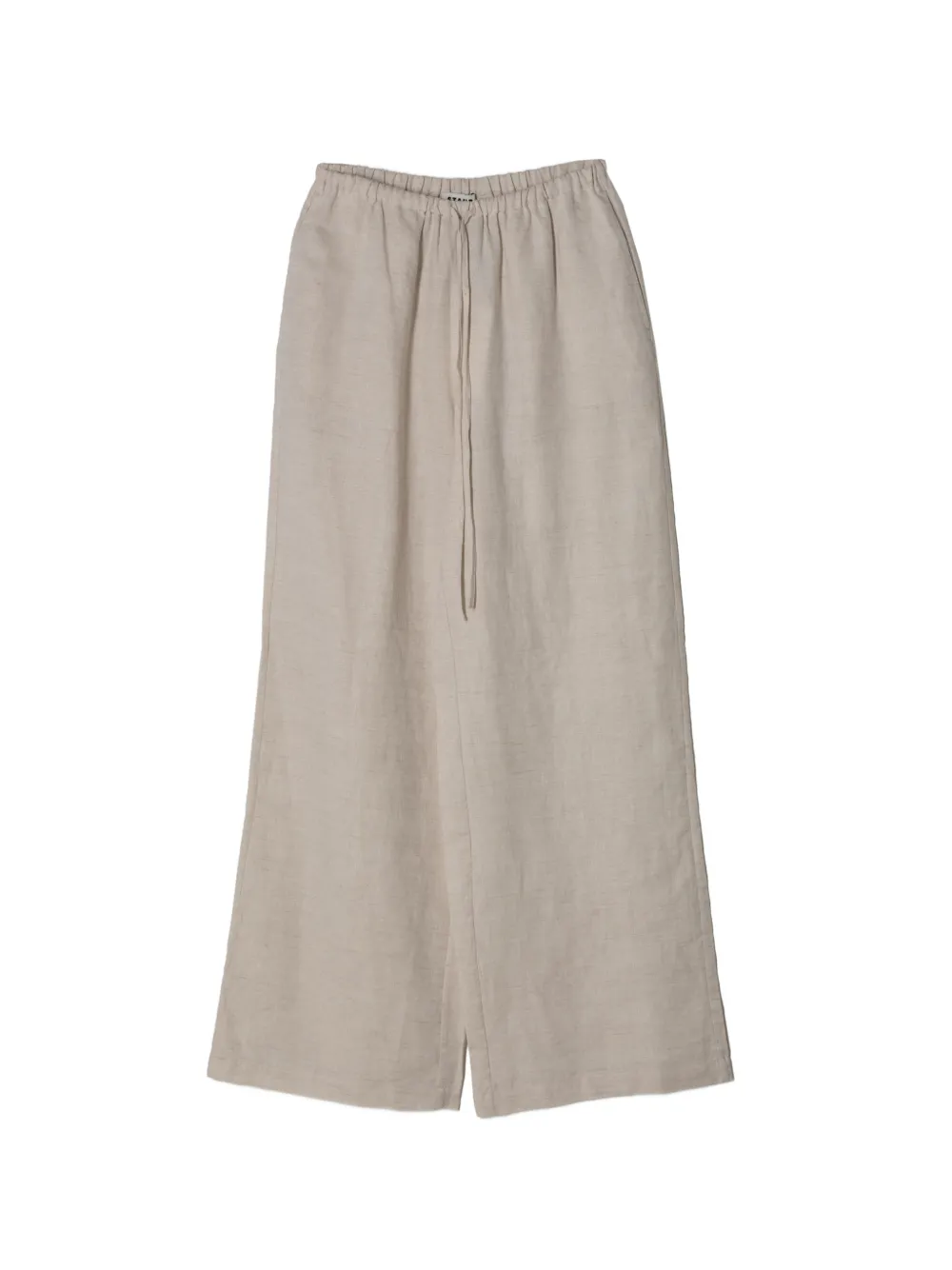 STAUD Mateo drawstring-waist trousers - Toni neutri