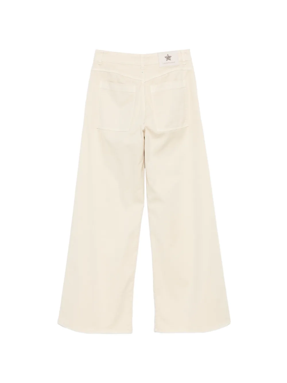 Lorena Antoniazzi Broek met wijde pijpen Beige