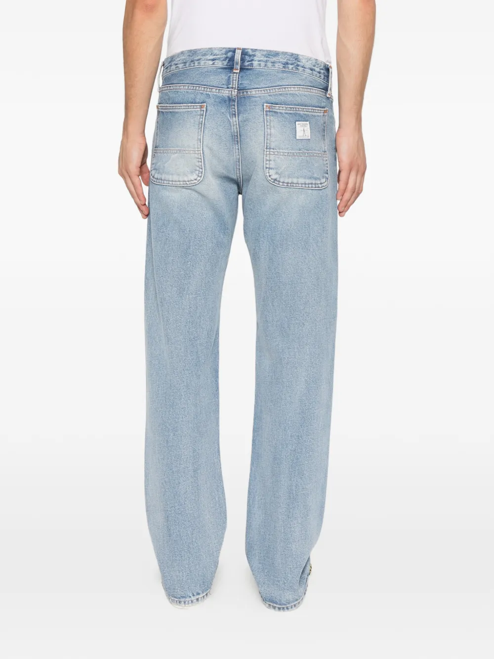 Roy Rogers Long Island straight jeans Blauw