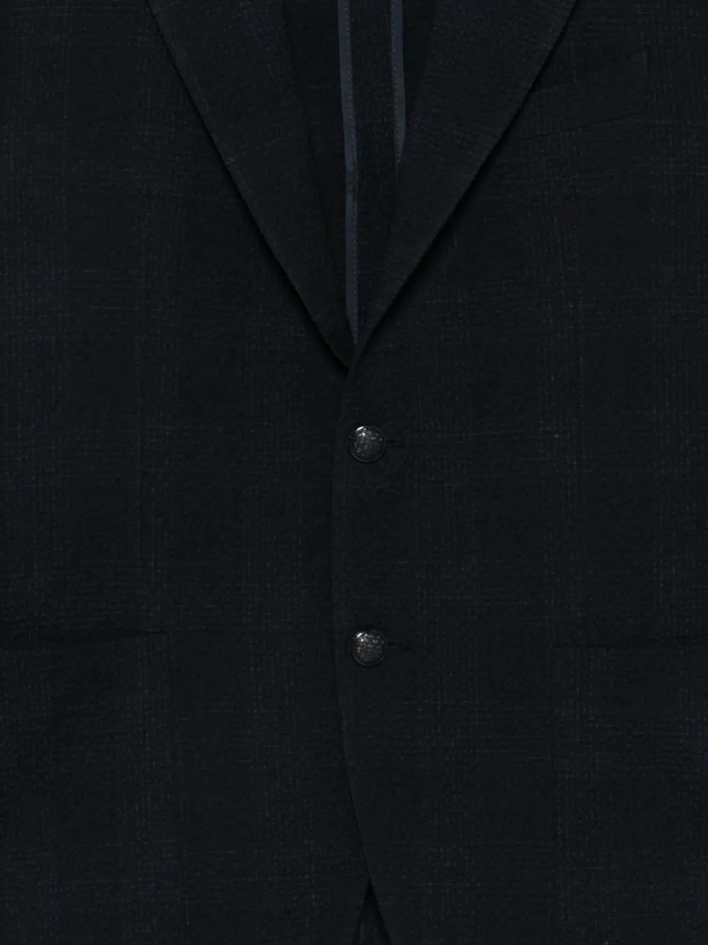 Tagliatore Blazer met bewerkte revers Blauw