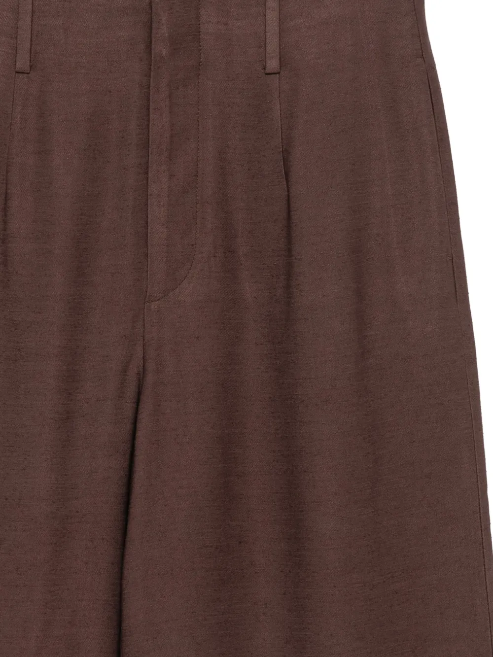 ARMARIUM Temi geplooide broek Bruin