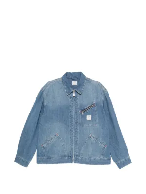 GOSHA RUBCHINSKIY straight-fit Denim Jacket | Blue | FARFETCH ZA