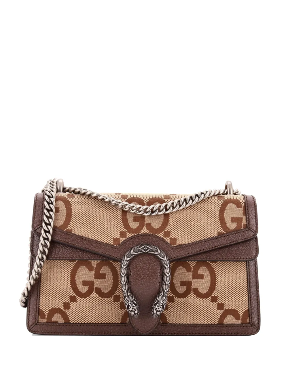 Gucci Pre-Owned Borsa a spalla Dionysus piccola in tela Jumbo GG - Marrone