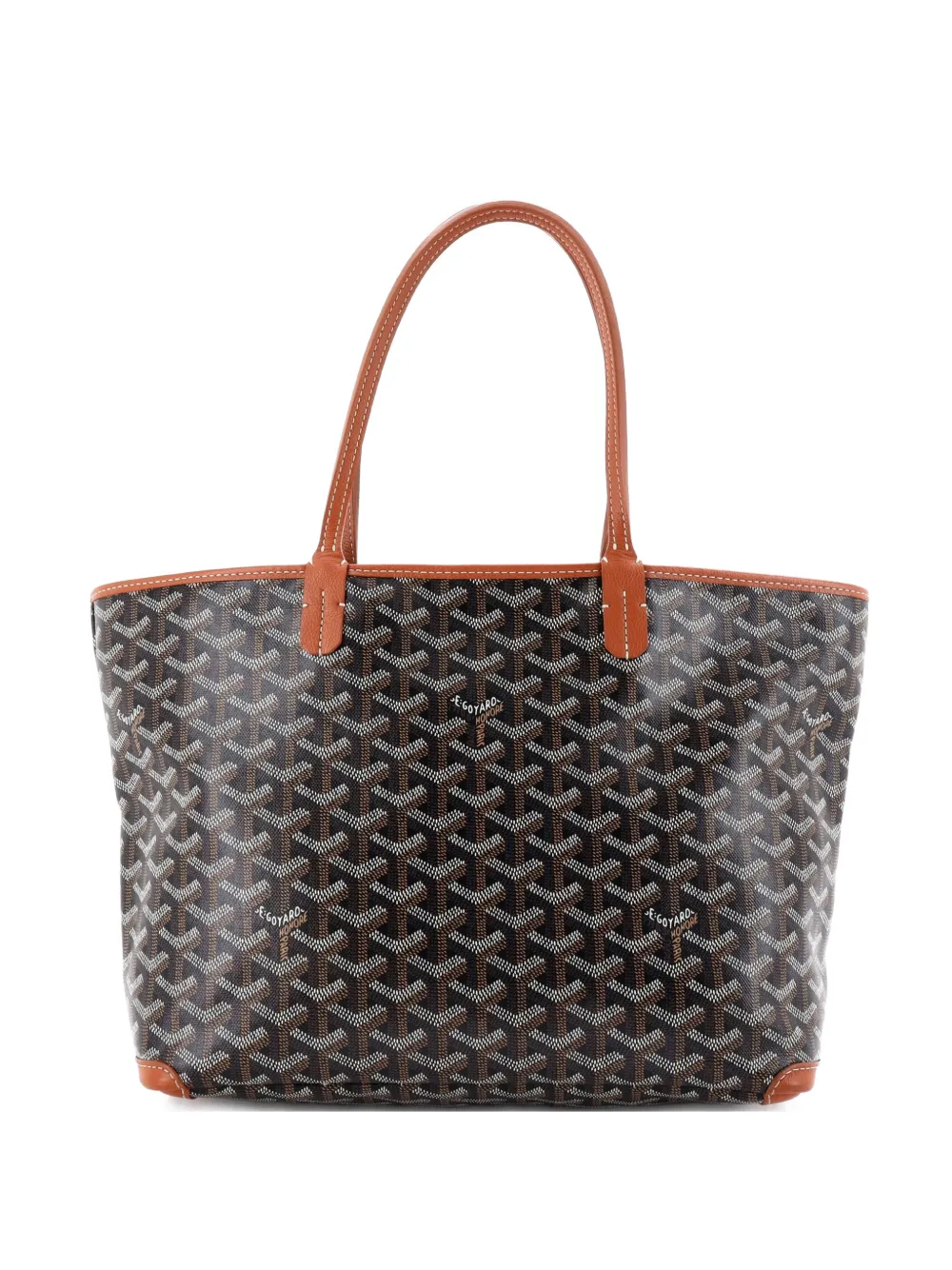 Goyard Pre-Owned Borsa tote Artois PM in tela cerata - Nero