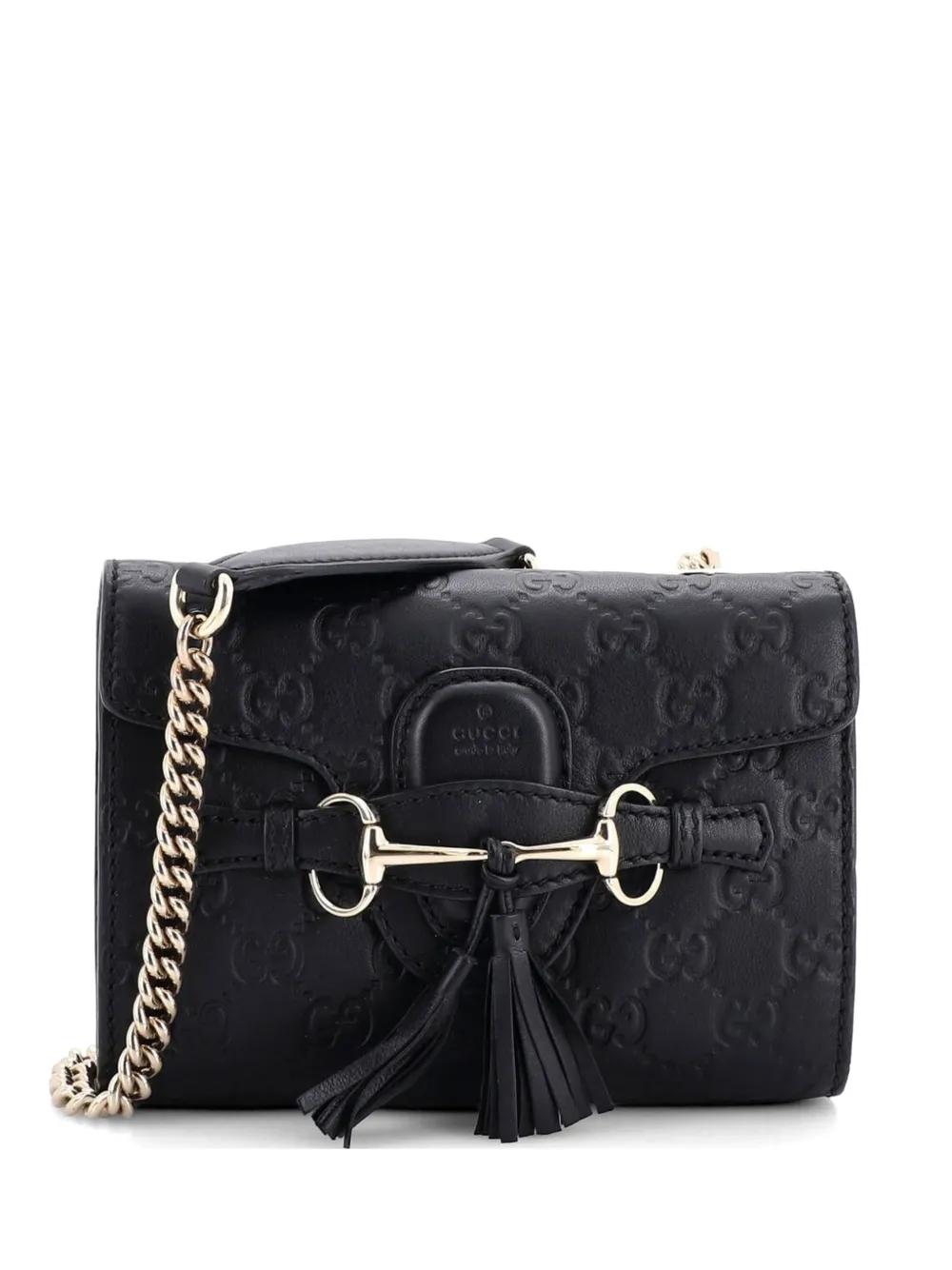 Gucci Pre-Owned Borsa a spalla Emily mini - Nero