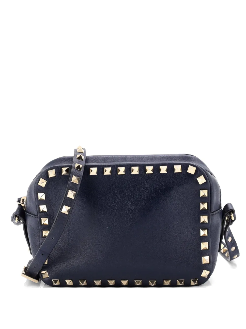 Valentino Garavani Pre-Owned Borsa a tracolla Rockstud in pelle - Blu