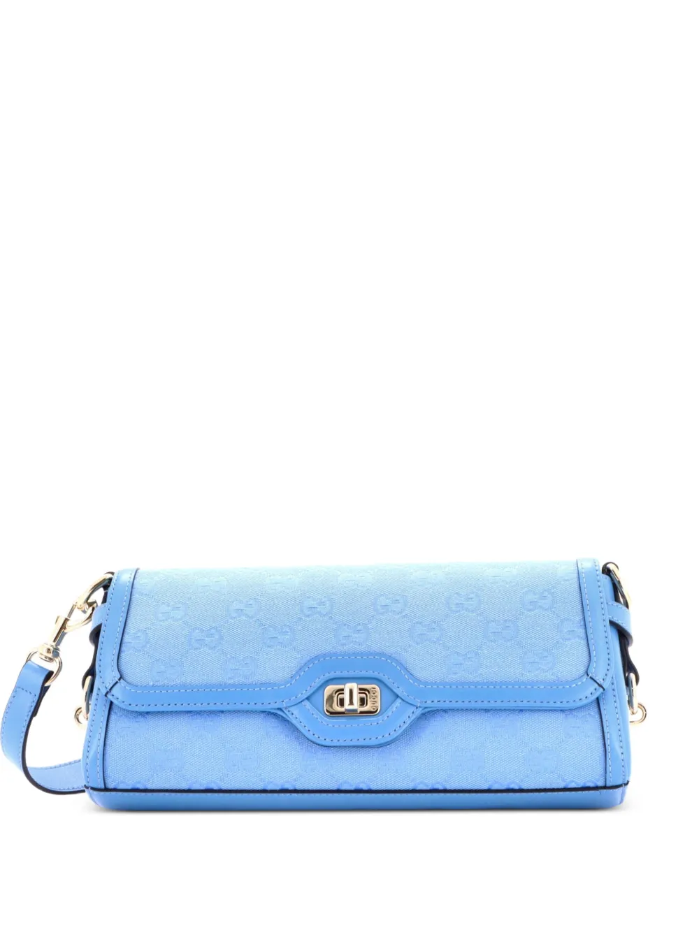 Gucci Pre-Owned Borsa a spalla Luce piccola in tela - Blu