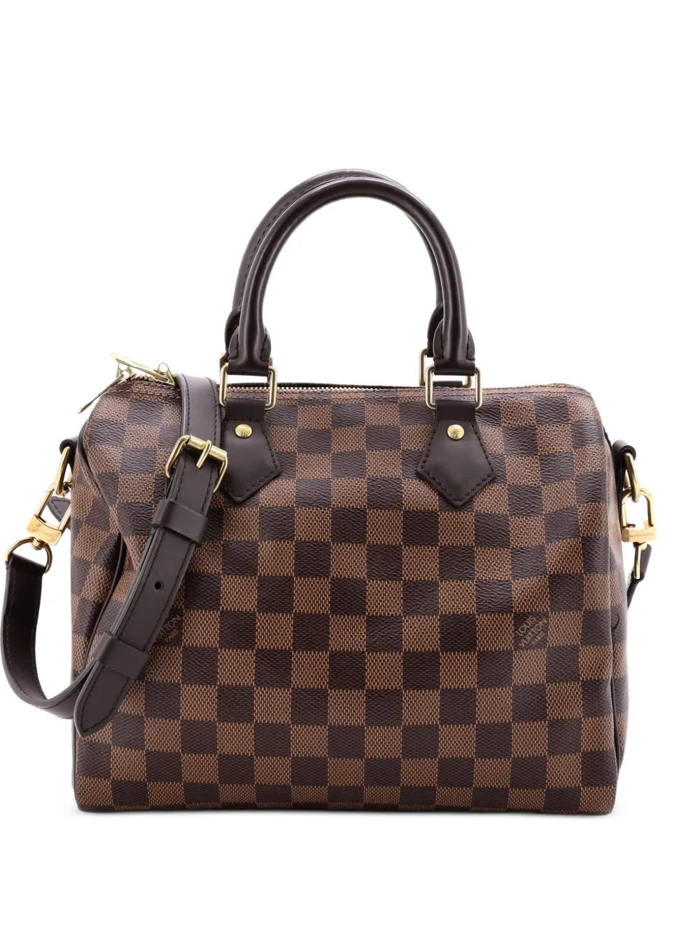 Louis Vuitton Pre-Owned Borsa a tracolla Speedy Bandouliere Bag Damier 25 - Marrone