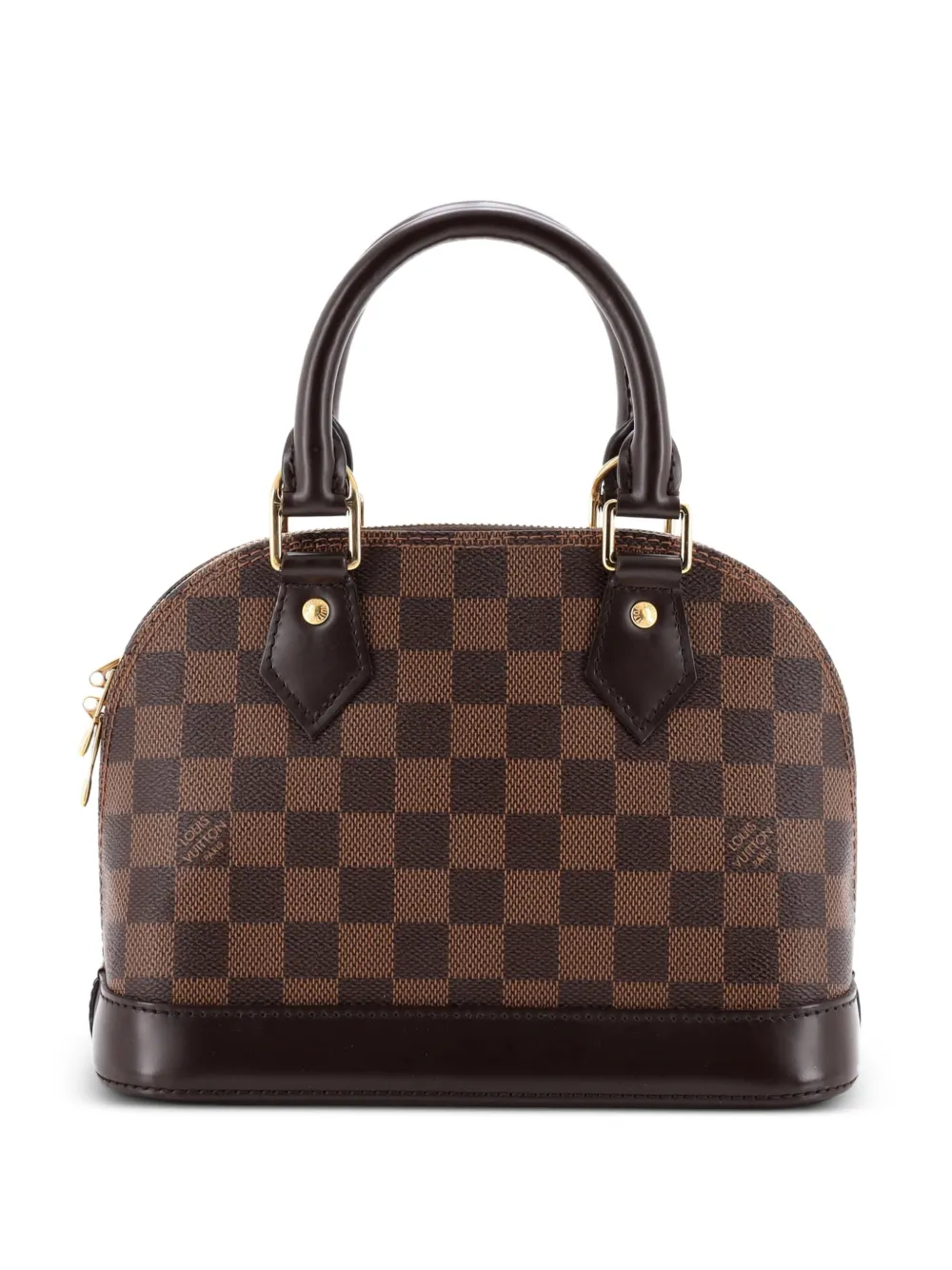 Louis Vuitton Pre-Owned Borsa a spalla Alma Damier BB - Marrone